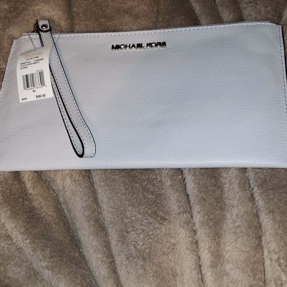 Michael Kors LG ZIP CLUTCH WRISTLET